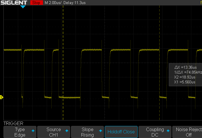 Signal output with mosfet-based driver