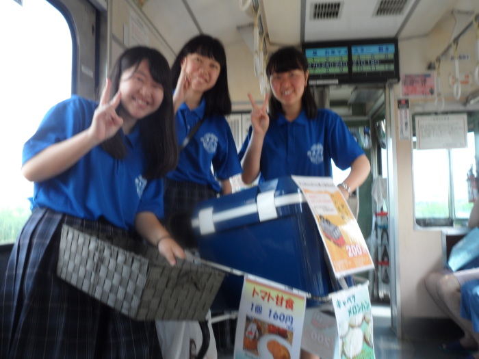 There was a snack trolley service on this train, but there's something different about it...