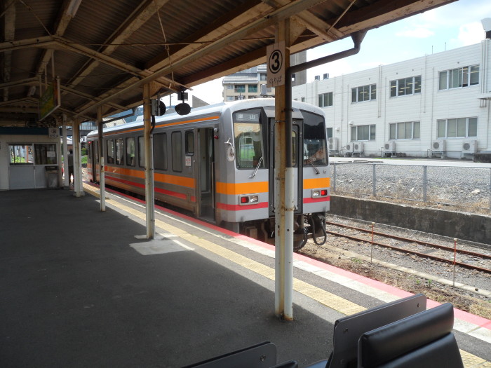 You know you're not in the big city anymore when the train is a single car.